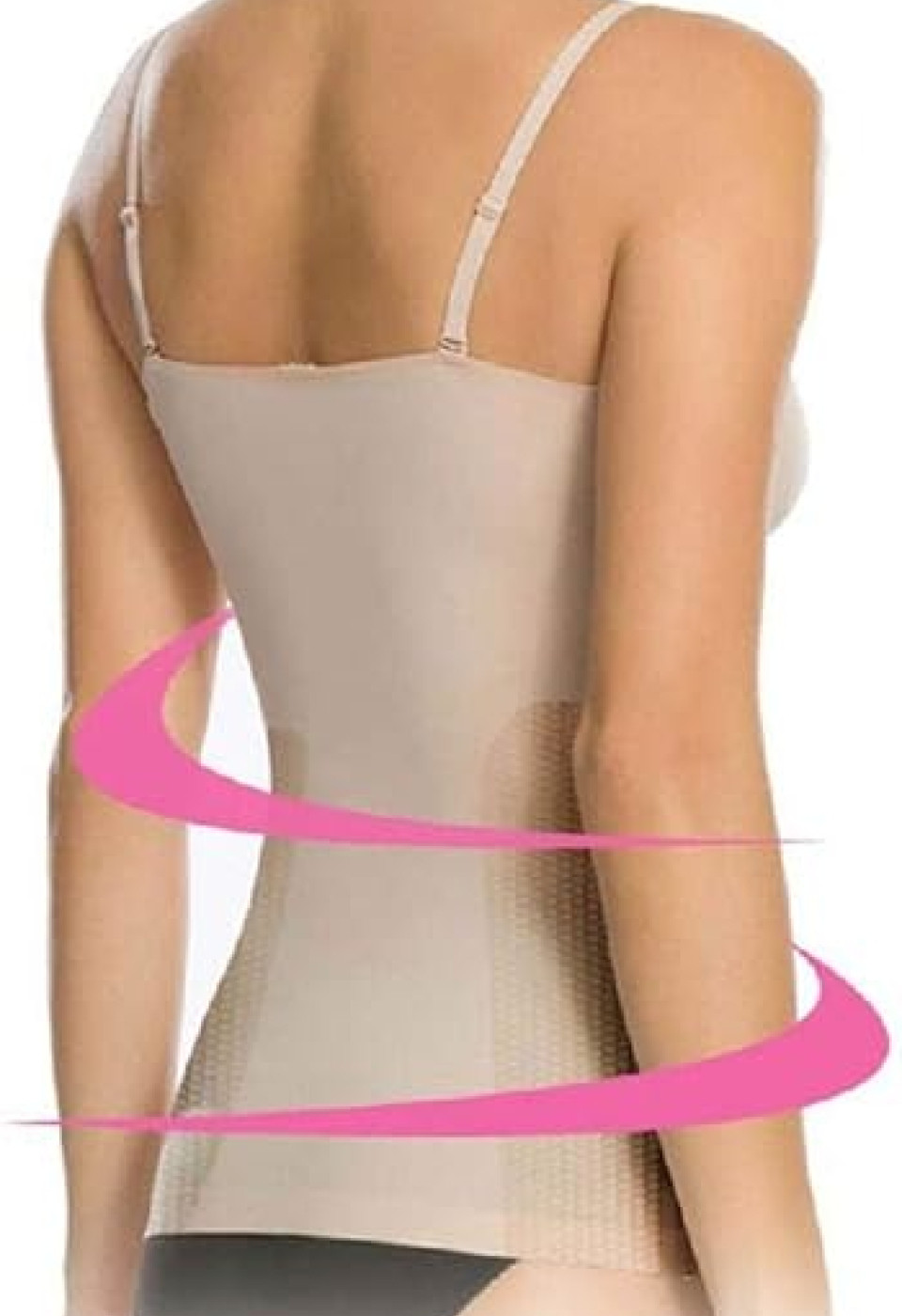 Elite Life 875 Kadın İp Askılı Toparlayıcı Korse Bayan Atlet Ten 