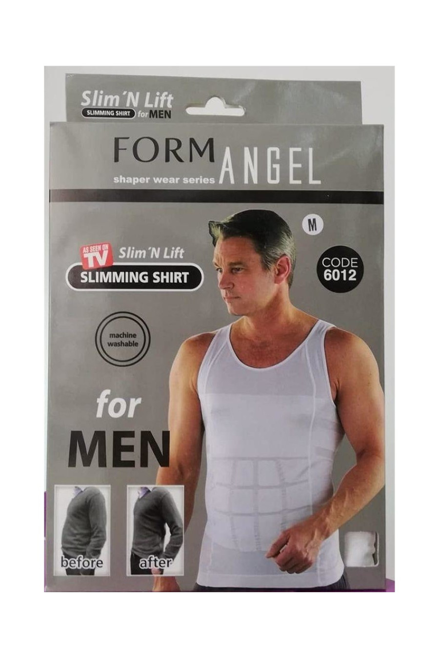 Form Angel Toparlayıcı Gizleyici Erkek Atlet Korse Beyaz 6012 Form Angel Toparlayıcı Gizleyici Erkek Atlet Korse Beyaz 6012
