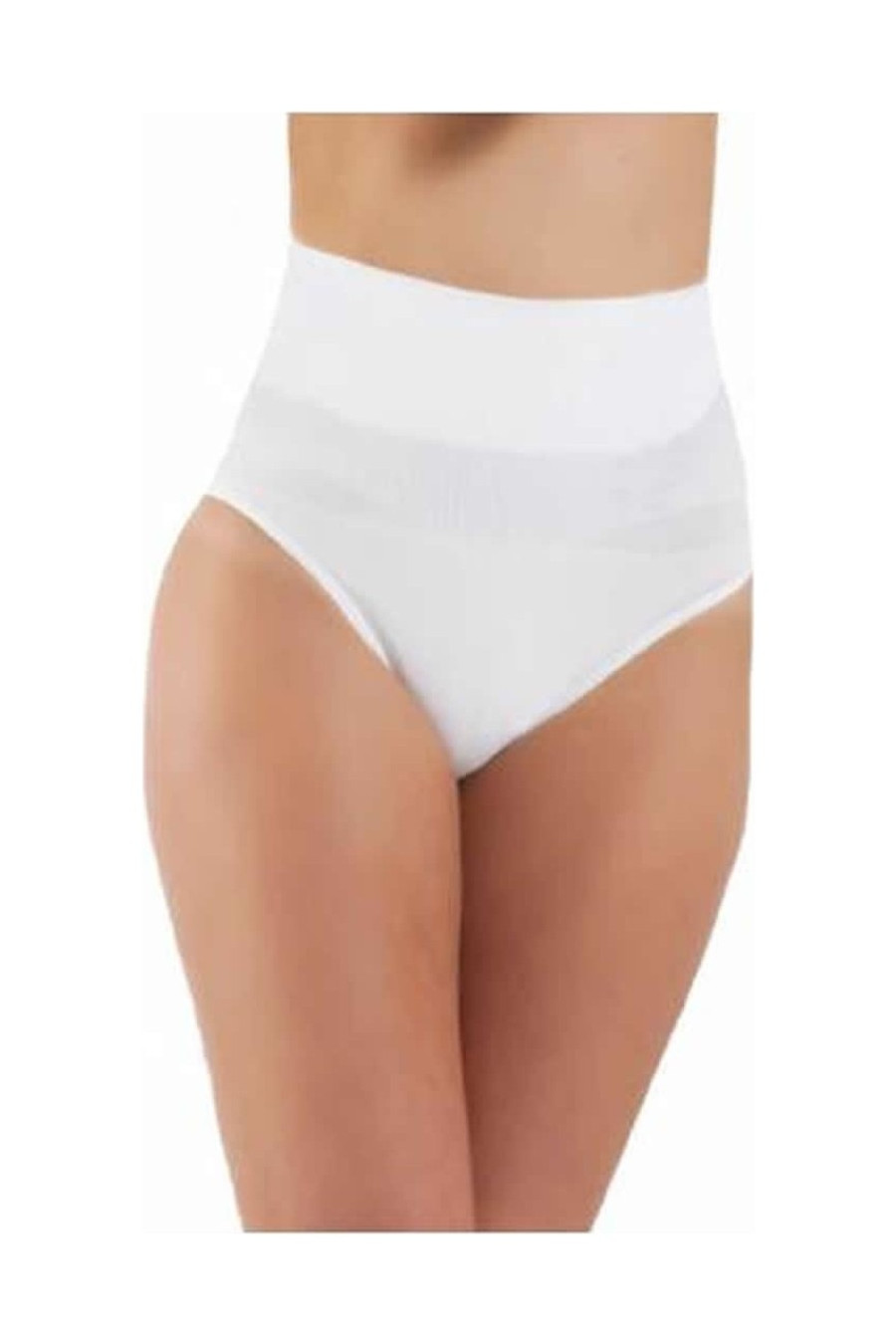 FORM ANGEL Beyaz 5204 Kadın Karın Toparlayıcı Slip Külot Korse Ten