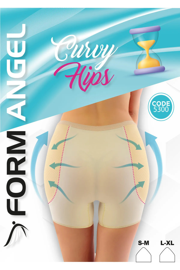 Form Angel Silikon Süngerli Basen Dolgulu PopUp Korse Kum Saati Şekillendirici Dolgunlaştırıcı Korse 5300 Ten