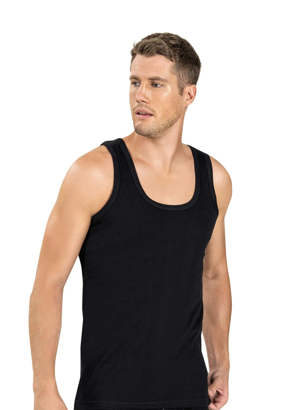 Jiber Erkek Rambo Atlet - 113. Siyah