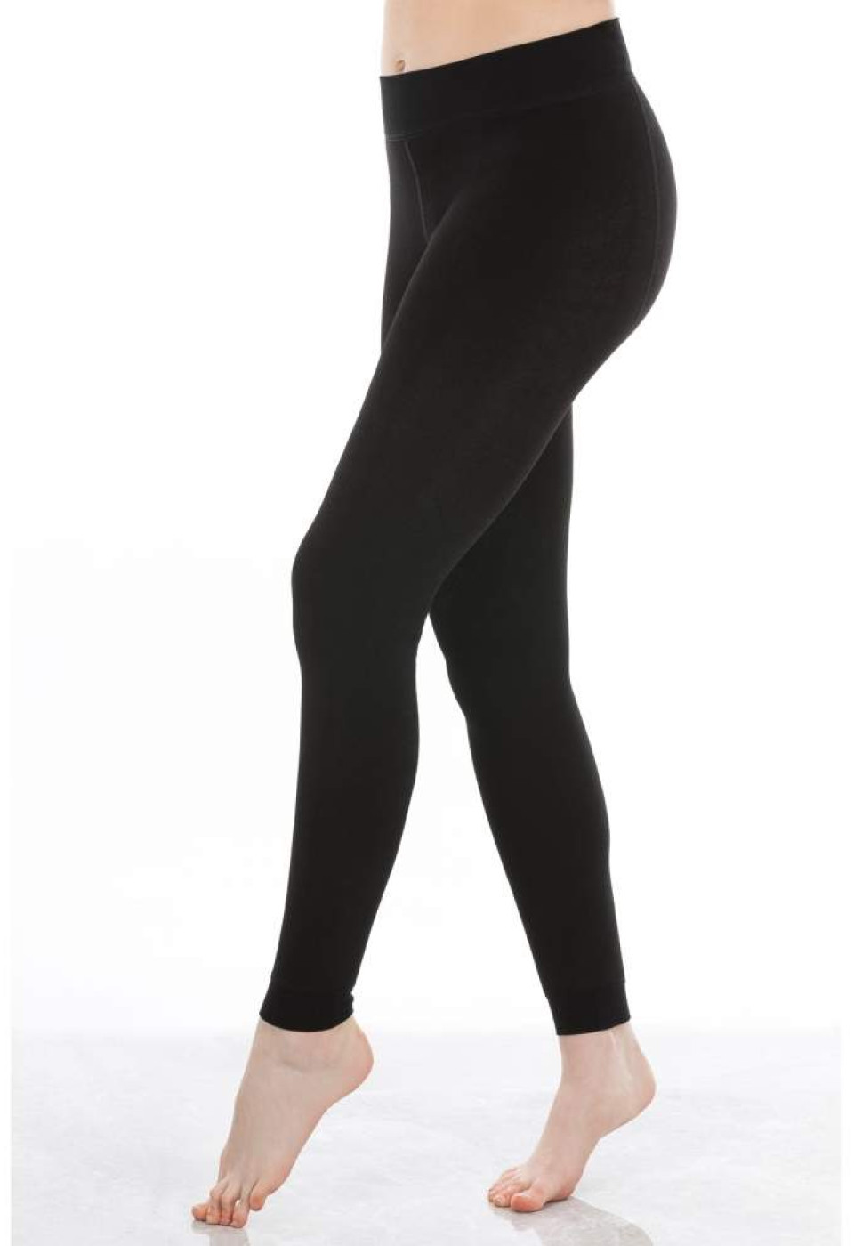 Komten Ziu Kadın Thermal Tayt Çorap - Siyah