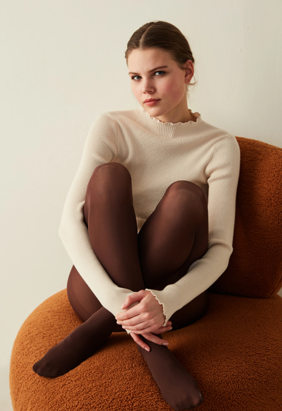 Penti Mikro 40 Mürdüm Külotlu Çorap